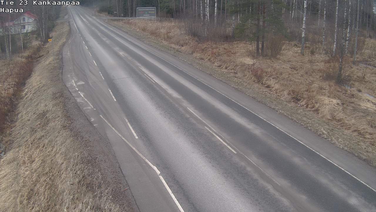 Weather Camera Image Väg 23 Kankaanpää, Hapua, Kankaanpää, Satakunta