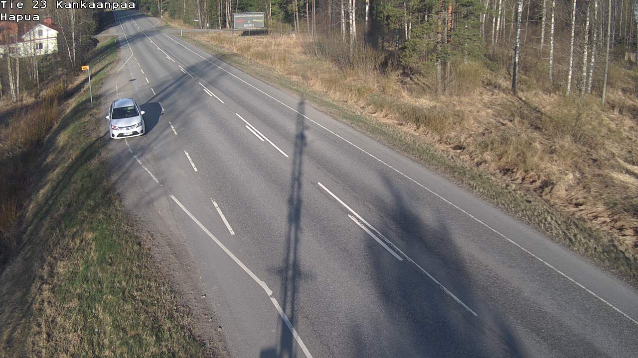 Weather Camera Image Road 23 Kankaanpää, Hapua, Kankaanpää, Satakunta