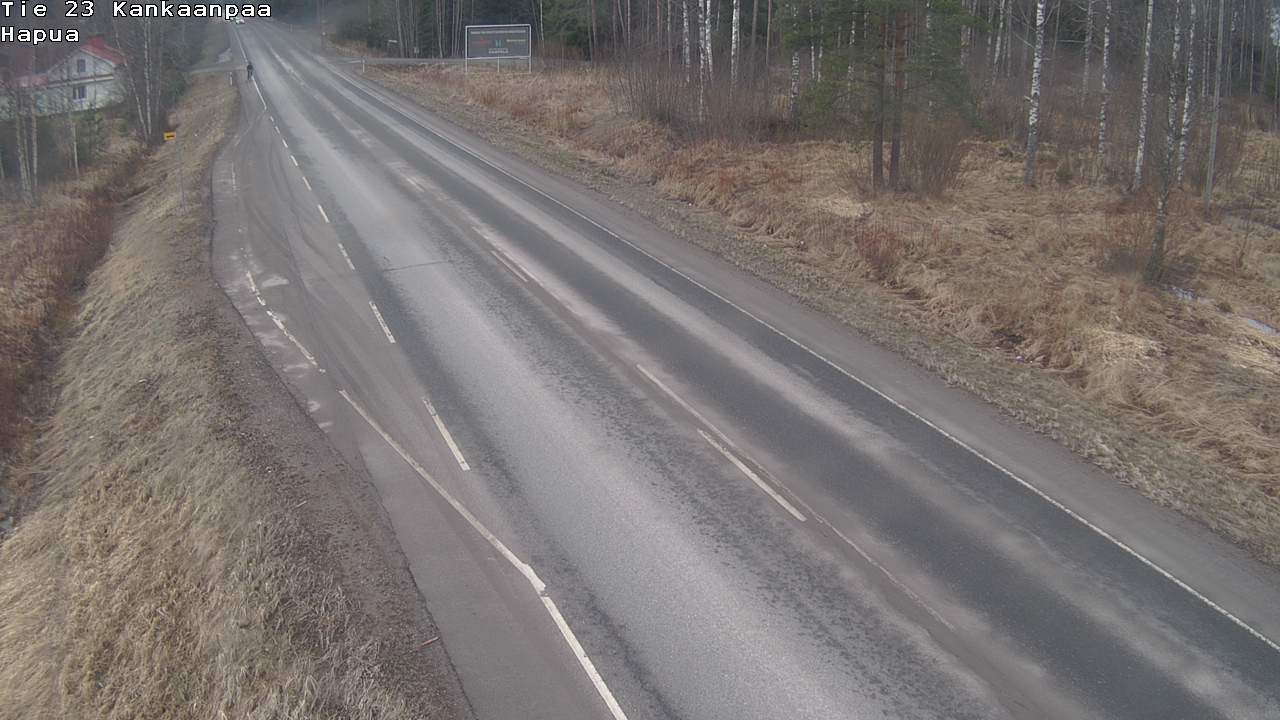 Weather Camera Image Väg 23 Kankaanpää, Hapua, Kankaanpää, Satakunta