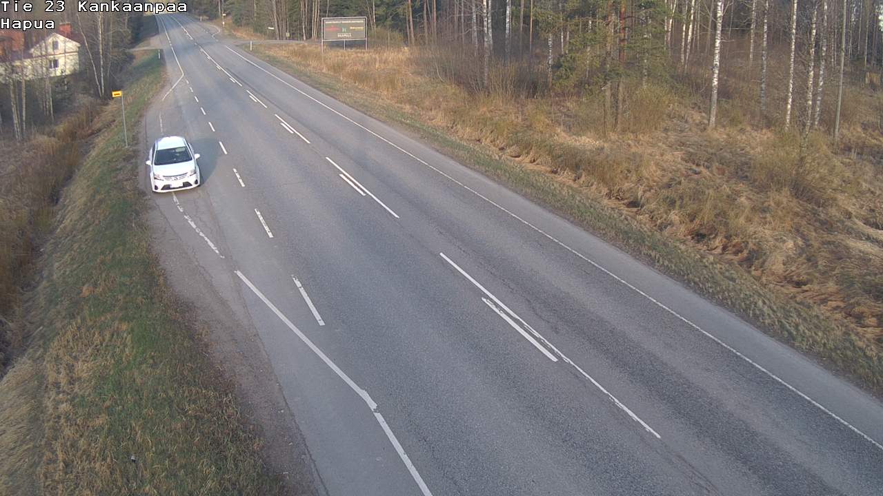 Weather Camera Image Road 23 Kankaanpää, Hapua, Kankaanpää, Satakunta