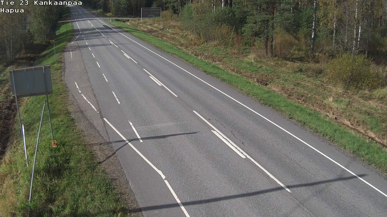 Weather Camera Image Road 23 Kankaanpää, Hapua, Kankaanpää, Satakunta
