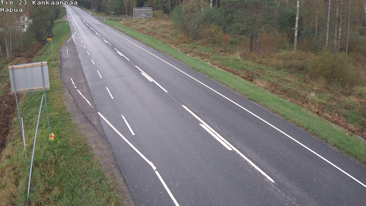 Weather Camera Image Väg 23 Kankaanpää, Hapua, Kankaanpää, Satakunta