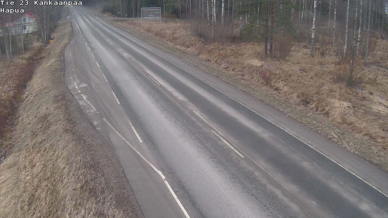 Weather Camera Image Väg 23 Kankaanpää, Hapua, Kankaanpää, Satakunta