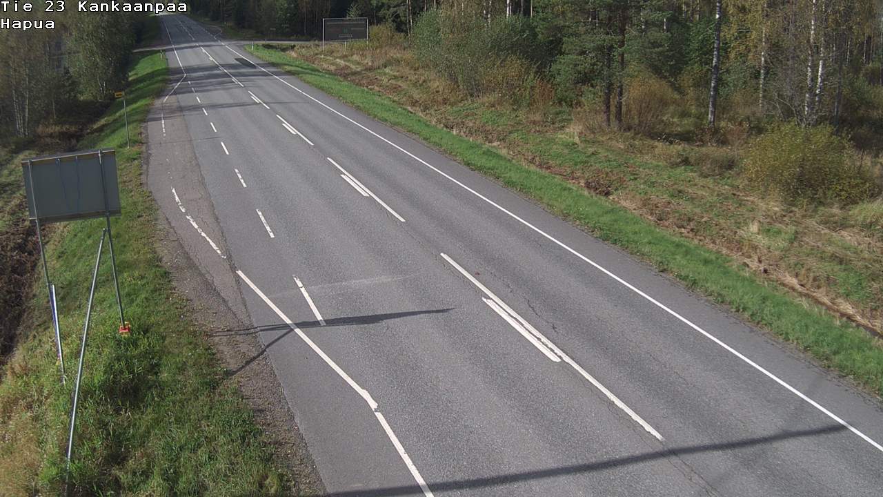 Weather Camera Image Road 23 Kankaanpää, Hapua, Kankaanpää, Satakunta