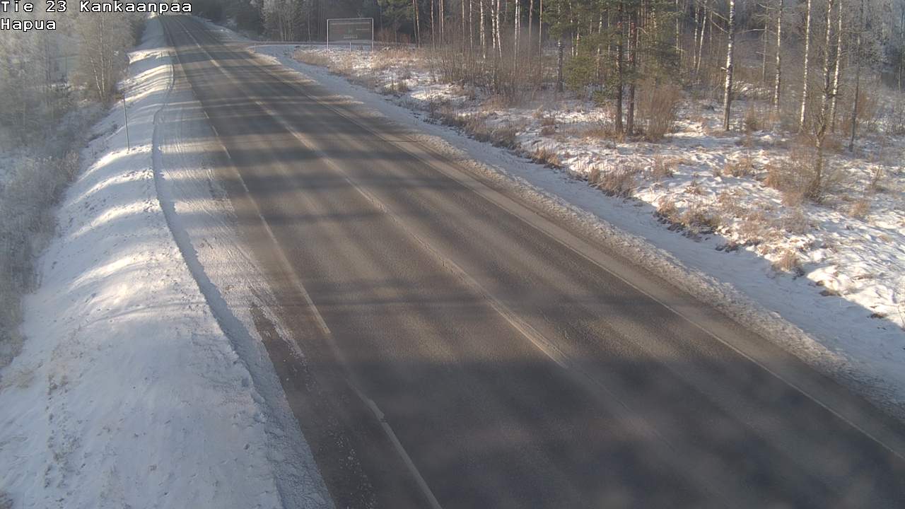 Weather Camera Image Road 23 Kankaanpää, Hapua, Kankaanpää, Satakunta