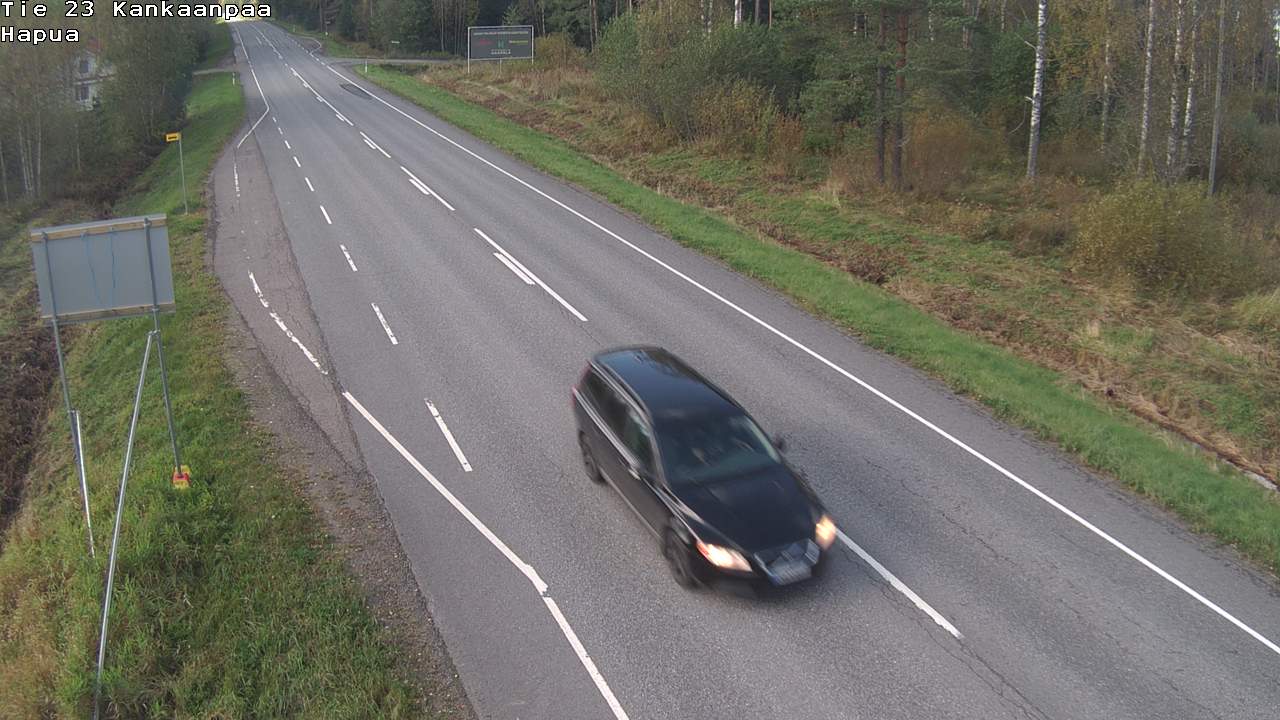 Weather Camera Image Road 23 Kankaanpää, Hapua, Kankaanpää, Satakunta
