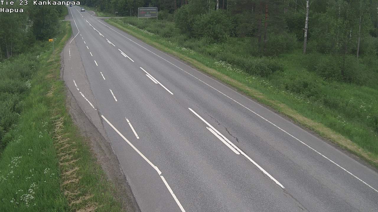 Weather Camera Image Road 23 Kankaanpää, Hapua, Kankaanpää, Satakunta