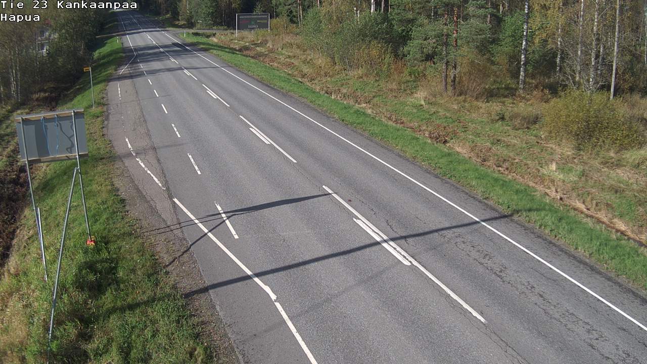 Weather Camera Image Road 23 Kankaanpää, Hapua, Kankaanpää, Satakunta