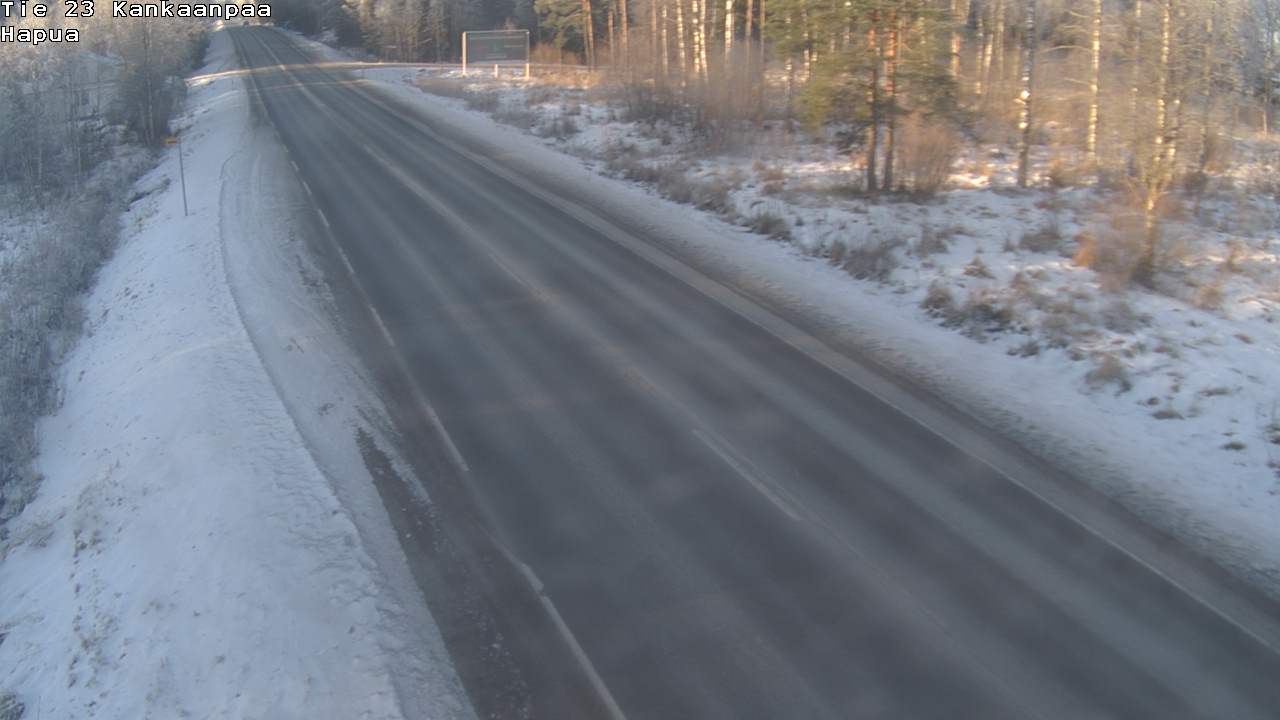 Weather Camera Image Road 23 Kankaanpää, Hapua, Kankaanpää, Satakunta