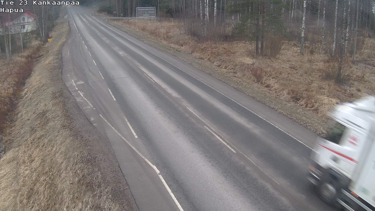 Weather Camera Image Väg 23 Kankaanpää, Hapua, Kankaanpää, Satakunta