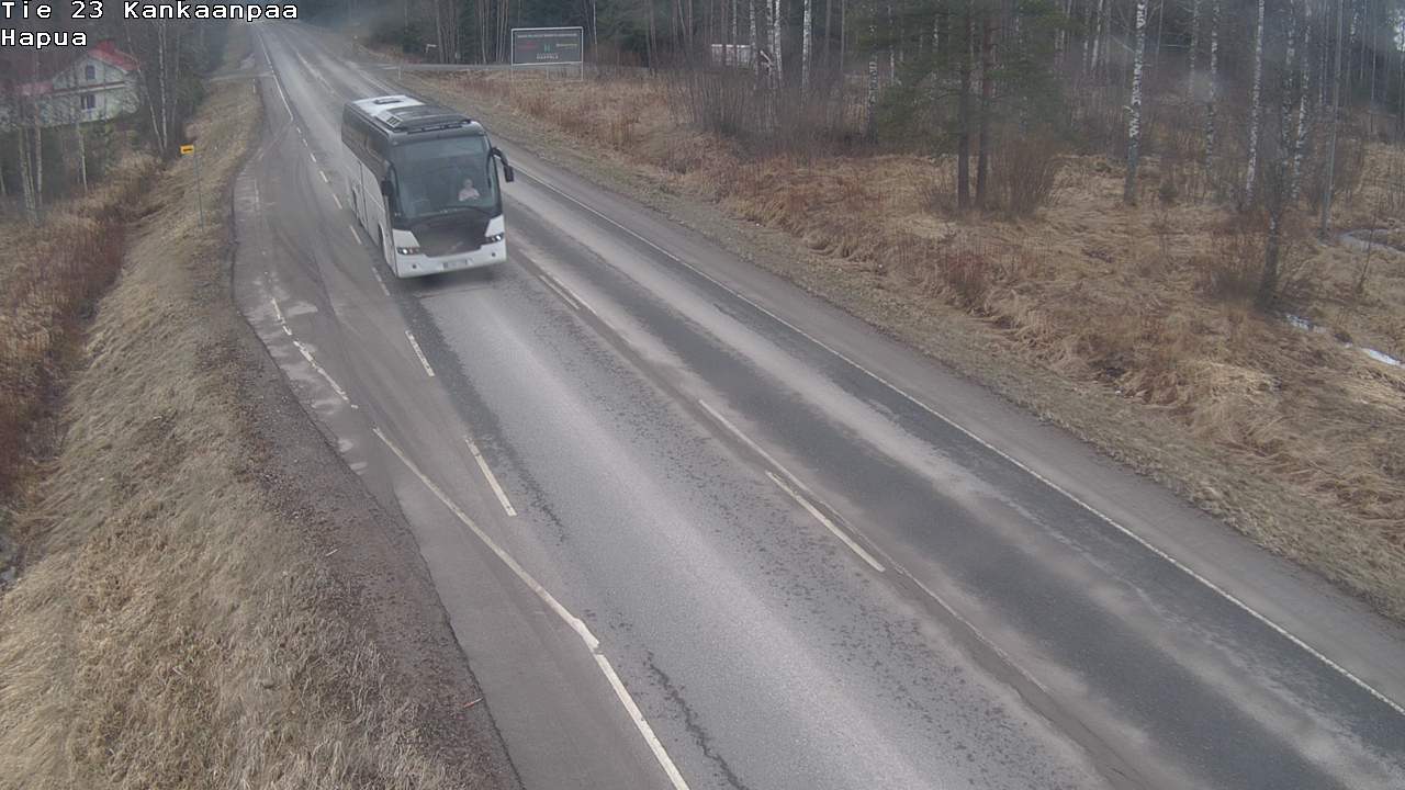 Weather Camera Image Väg 23 Kankaanpää, Hapua, Kankaanpää, Satakunta
