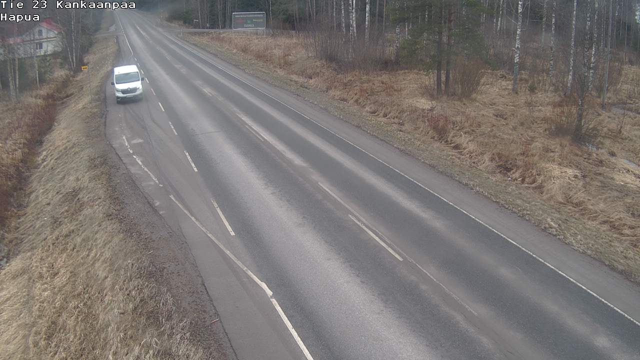 Weather Camera Image Väg 23 Kankaanpää, Hapua, Kankaanpää, Satakunta