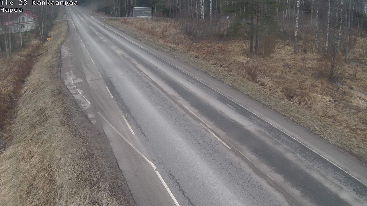 Weather Camera Image Väg 23 Kankaanpää, Hapua, Kankaanpää, Satakunta