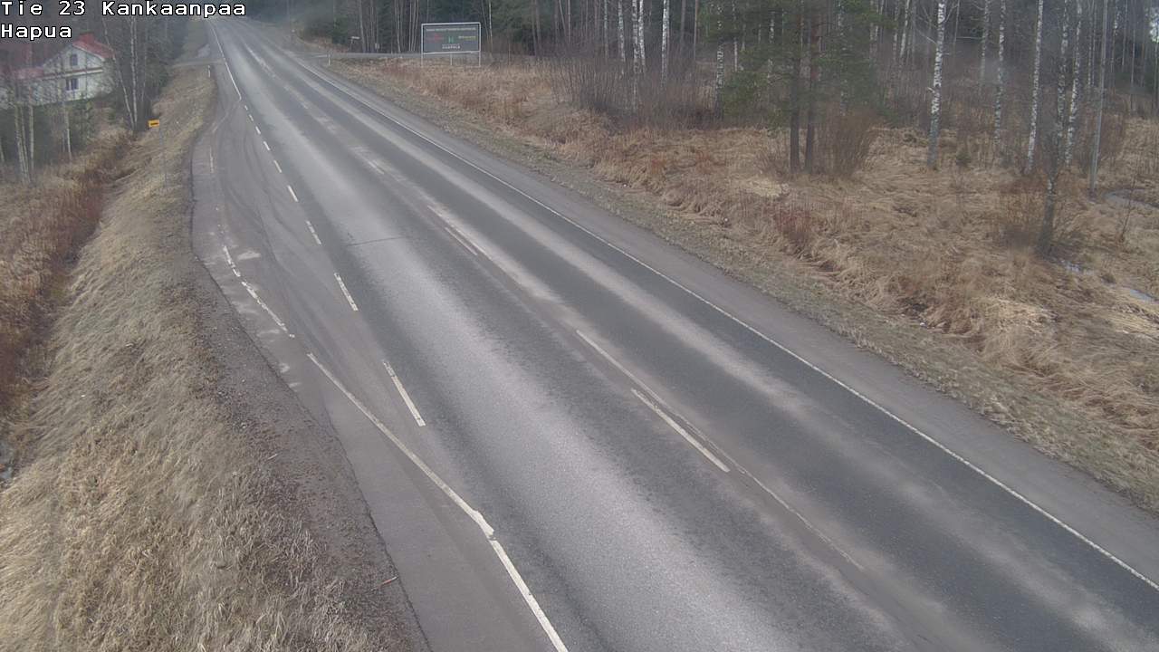 Weather Camera Image Väg 23 Kankaanpää, Hapua, Kankaanpää, Satakunta