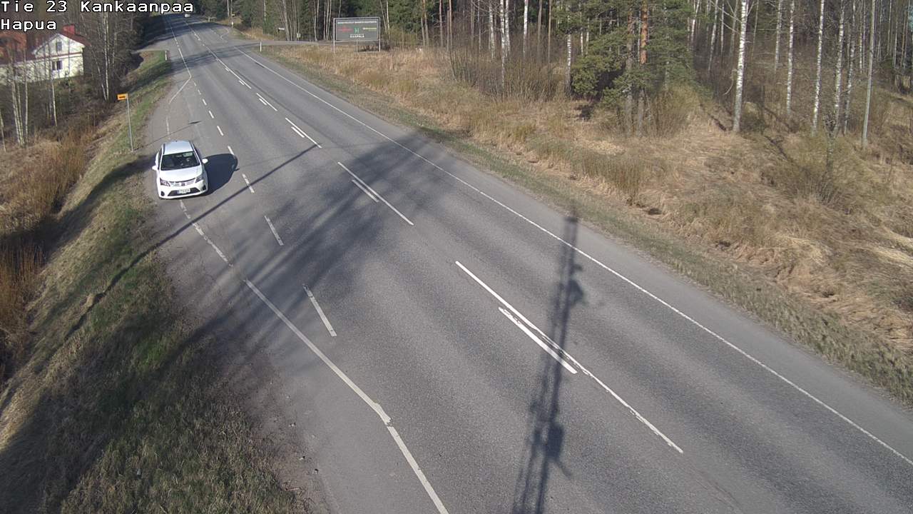 Weather Camera Image Road 23 Kankaanpää, Hapua, Kankaanpää, Satakunta