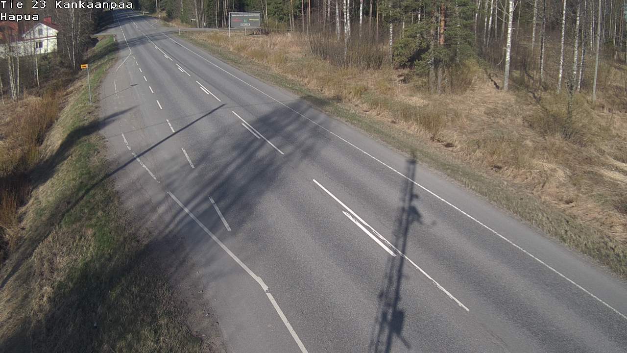 Weather Camera Image Road 23 Kankaanpää, Hapua, Kankaanpää, Satakunta