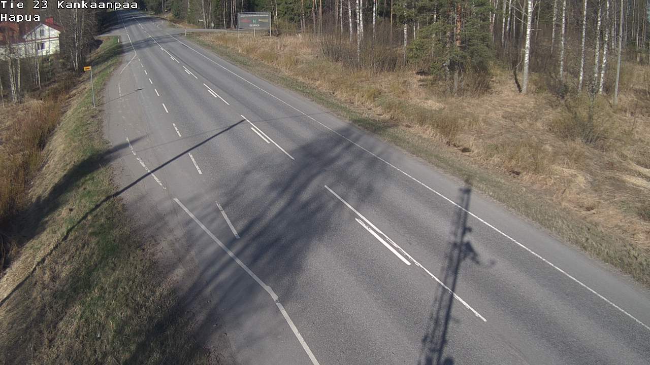 Weather Camera Image Road 23 Kankaanpää, Hapua, Kankaanpää, Satakunta