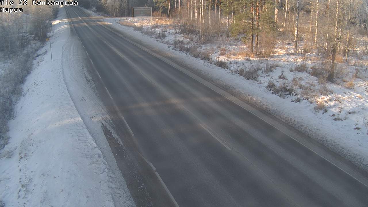 Weather Camera Image Road 23 Kankaanpää, Hapua, Kankaanpää, Satakunta
