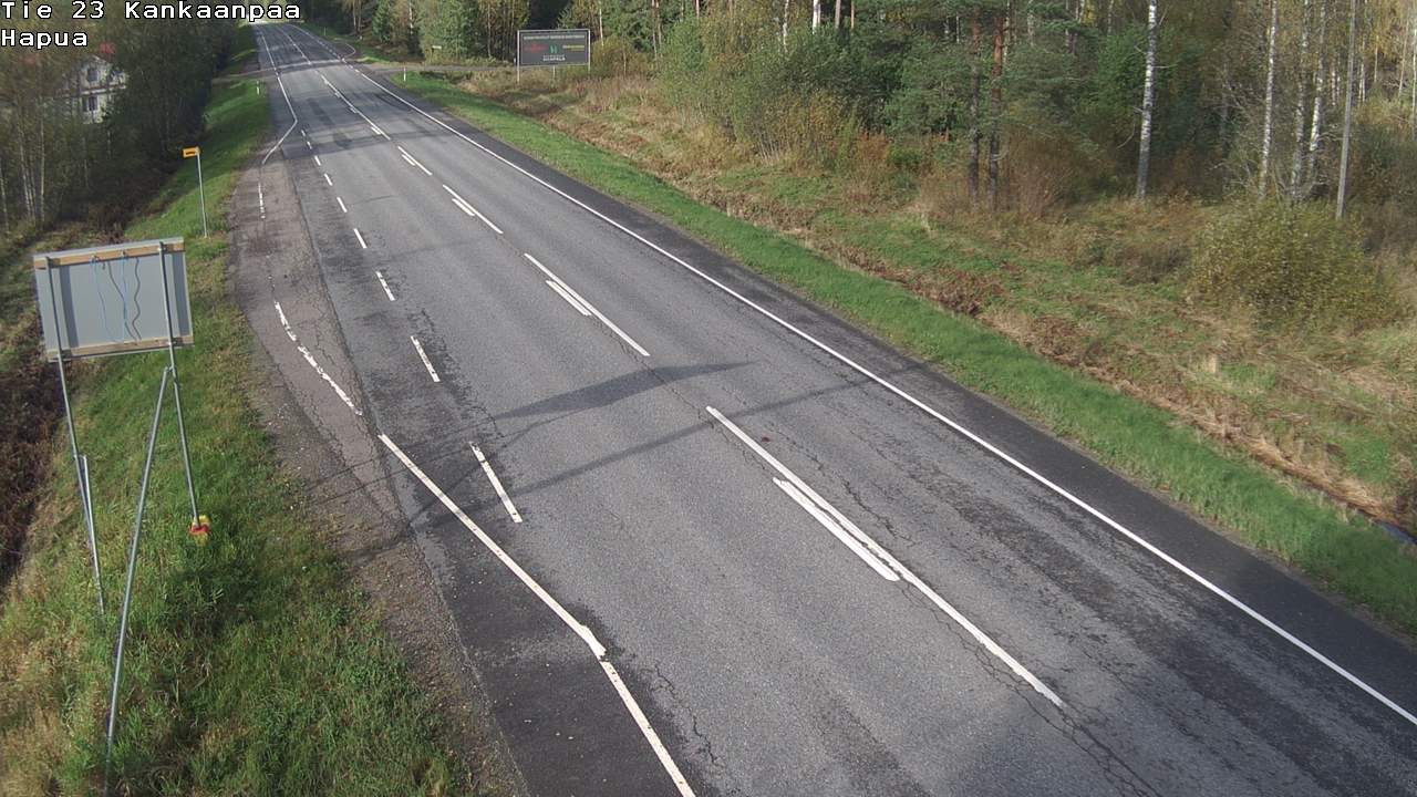 Weather Camera Image Road 23 Kankaanpää, Hapua, Kankaanpää, Satakunta