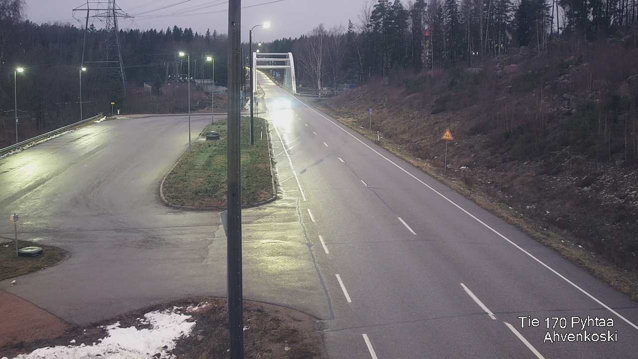 Weather Camera Image Väg 7 Abborrfors, Pyhtää, Kymenlaakso