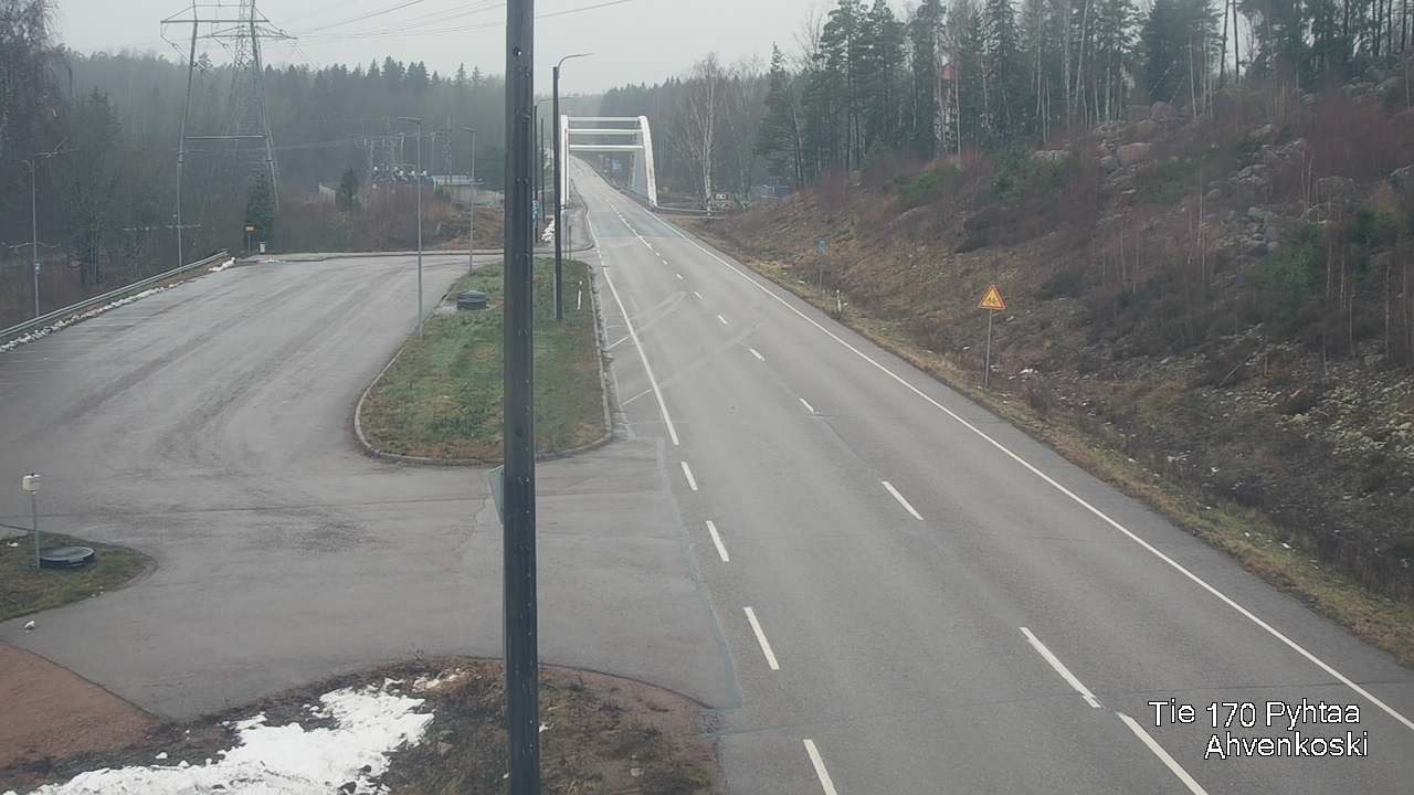 Weather Camera Image Väg 7 Abborrfors, Pyhtää, Kymenlaakso