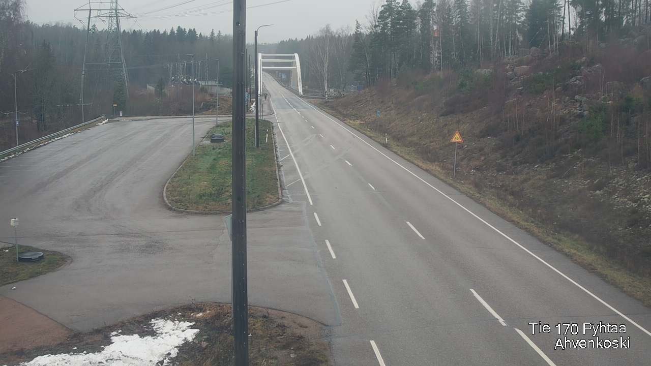 Weather Camera Image Väg 7 Abborrfors, Pyhtää, Kymenlaakso