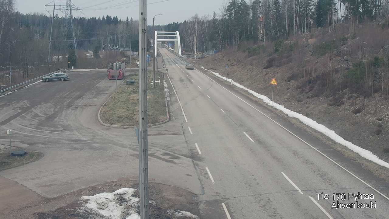 Weather Camera Image Väg 7 Abborrfors, Pyhtää, Kymenlaakso