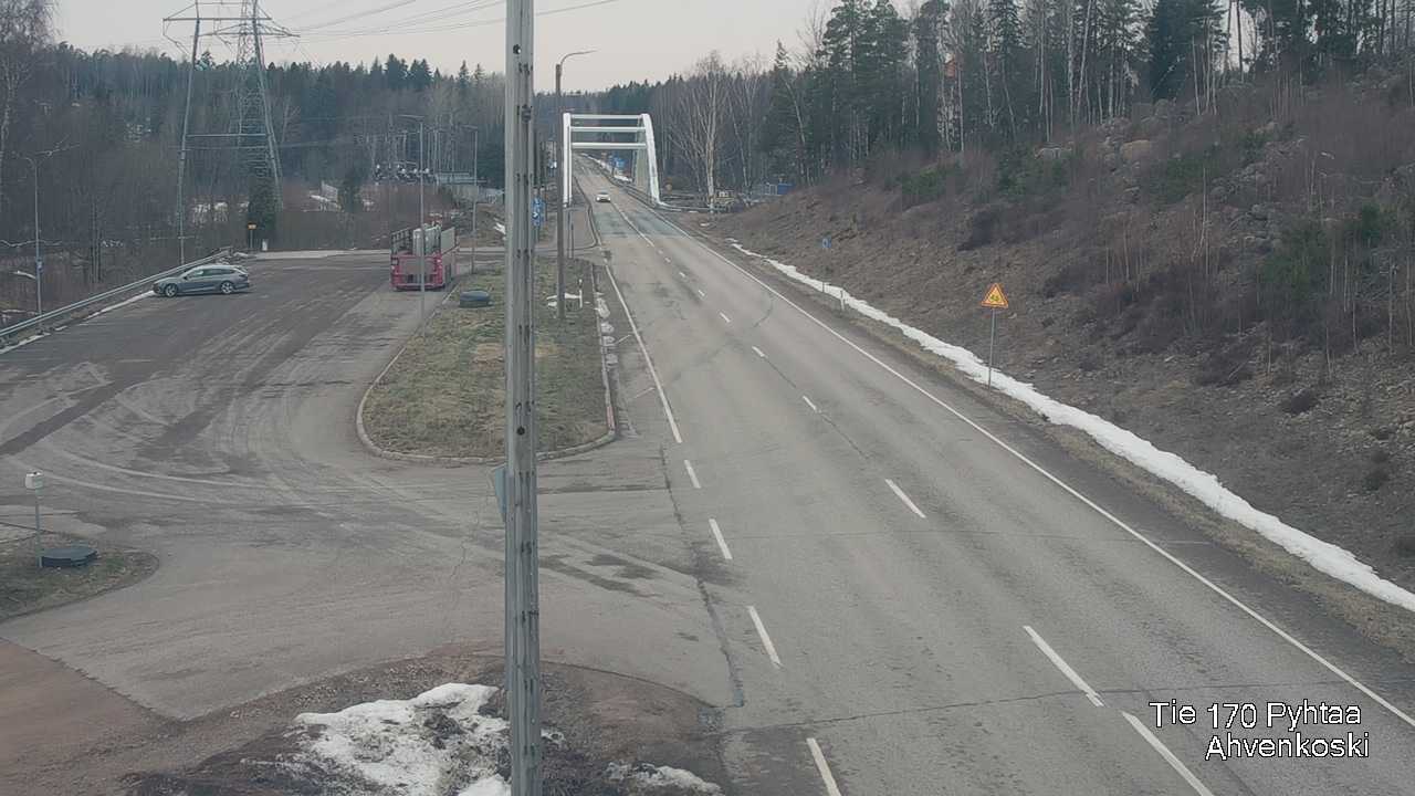 Weather Camera Image Väg 7 Abborrfors, Pyhtää, Kymenlaakso