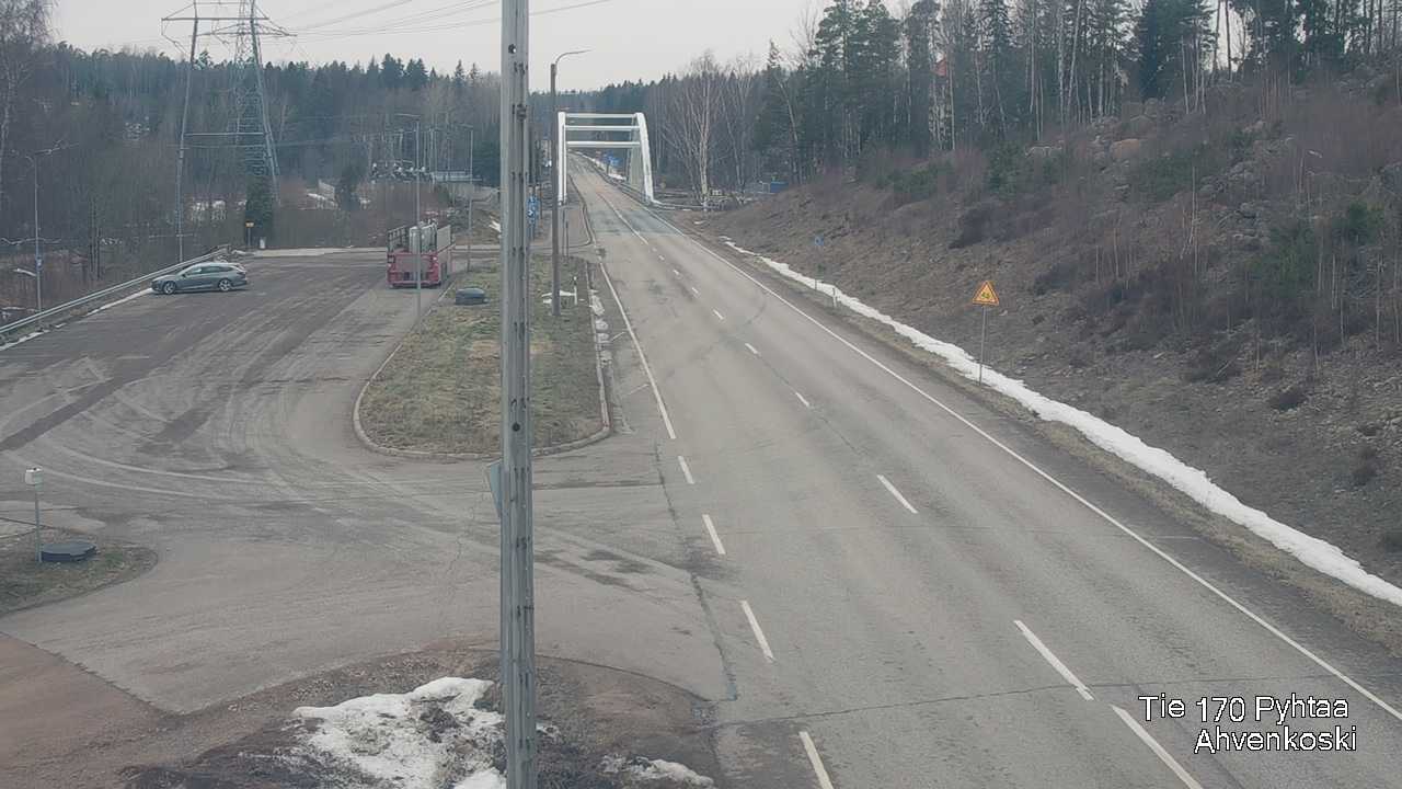 Weather Camera Image Väg 7 Abborrfors, Pyhtää, Kymenlaakso