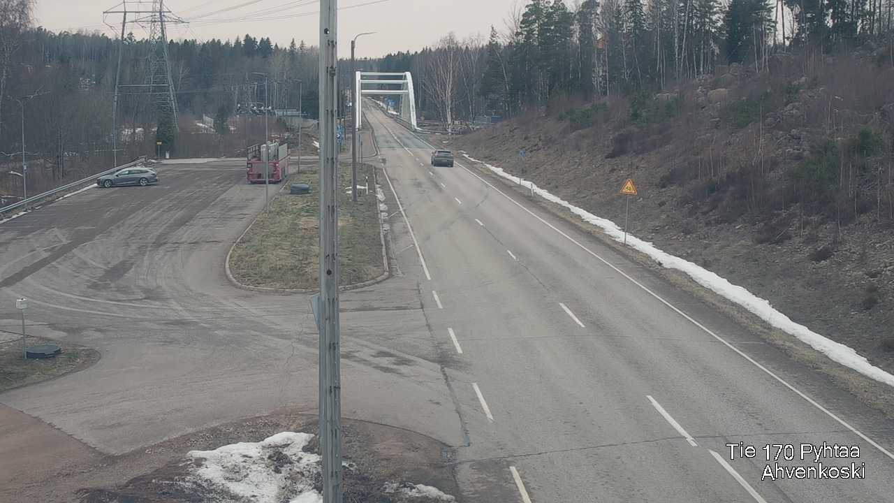 Weather Camera Image Väg 7 Abborrfors, Pyhtää, Kymenlaakso