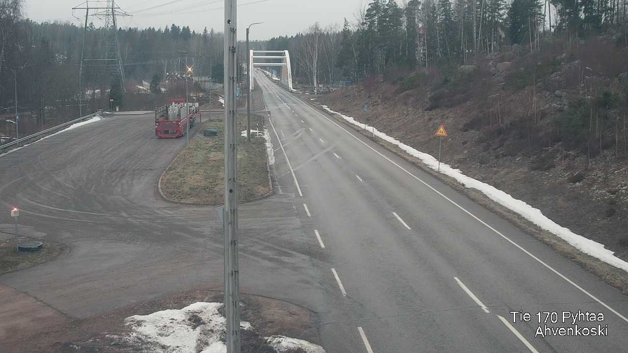 Weather Camera Image Road 7 Ahvenkoski, Pyhtää, Kymenlaakso