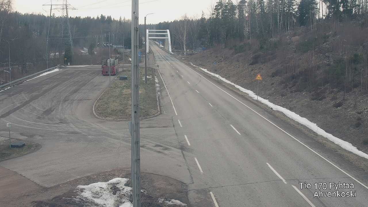 Weather Camera Image Väg 7 Abborrfors, Pyhtää, Kymenlaakso