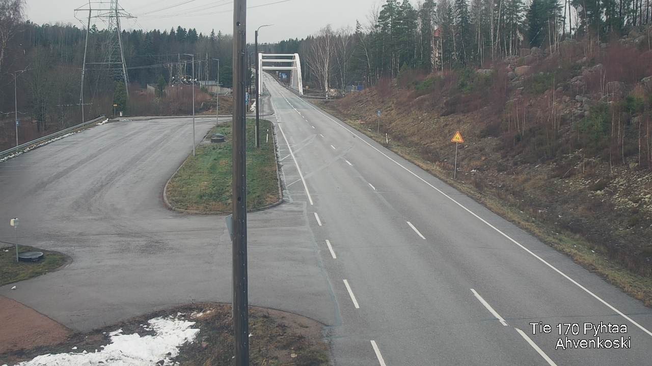 Weather Camera Image Väg 7 Abborrfors, Pyhtää, Kymenlaakso