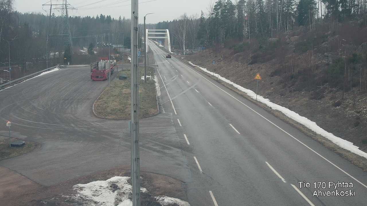 Weather Camera Image Road 7 Ahvenkoski, Pyhtää, Kymenlaakso