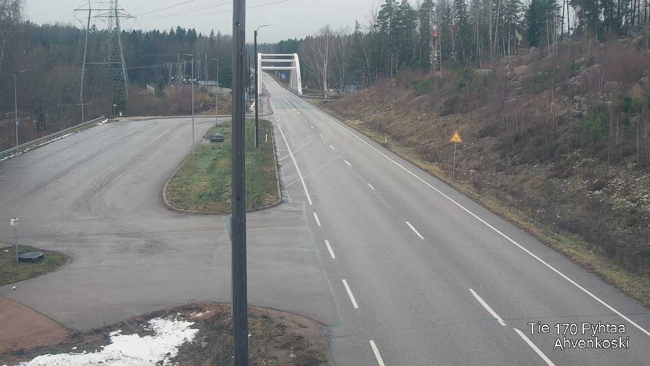 Weather Camera Image Väg 7 Abborrfors, Pyhtää, Kymenlaakso