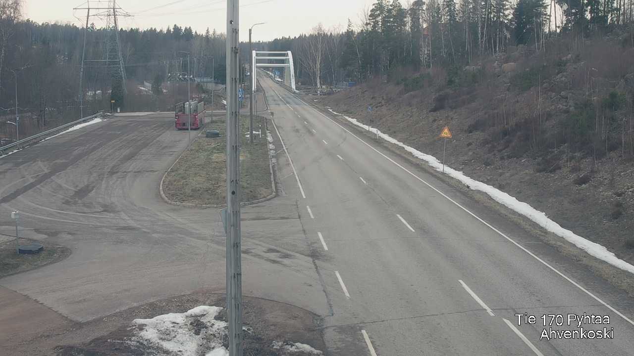 Weather Camera Image Väg 7 Abborrfors, Pyhtää, Kymenlaakso