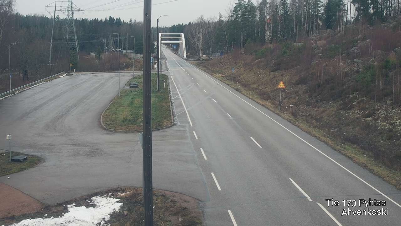 Weather Camera Image Väg 7 Abborrfors, Pyhtää, Kymenlaakso