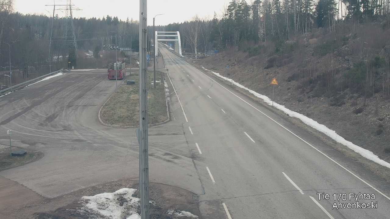 Weather Camera Image Väg 7 Abborrfors, Pyhtää, Kymenlaakso
