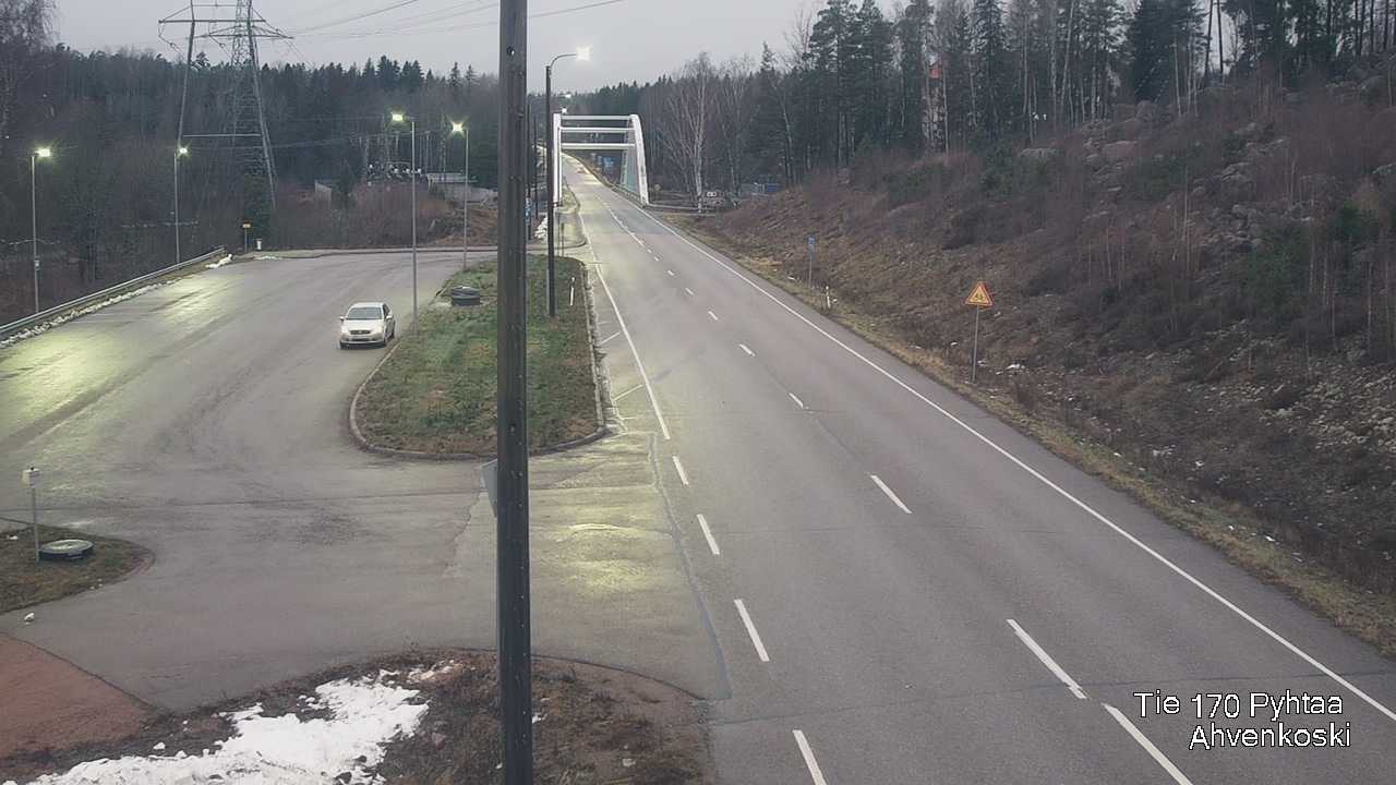 Weather Camera Image Väg 7 Abborrfors, Pyhtää, Kymenlaakso