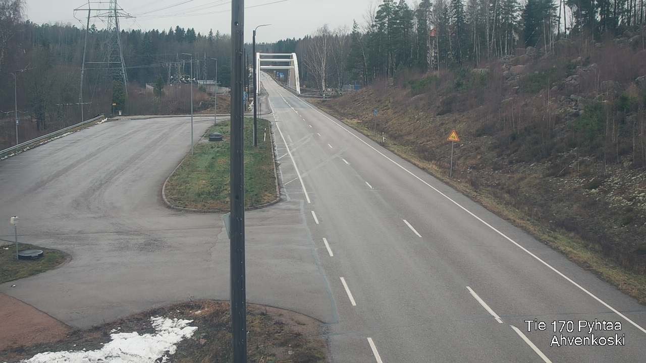 Weather Camera Image Väg 7 Abborrfors, Pyhtää, Kymenlaakso