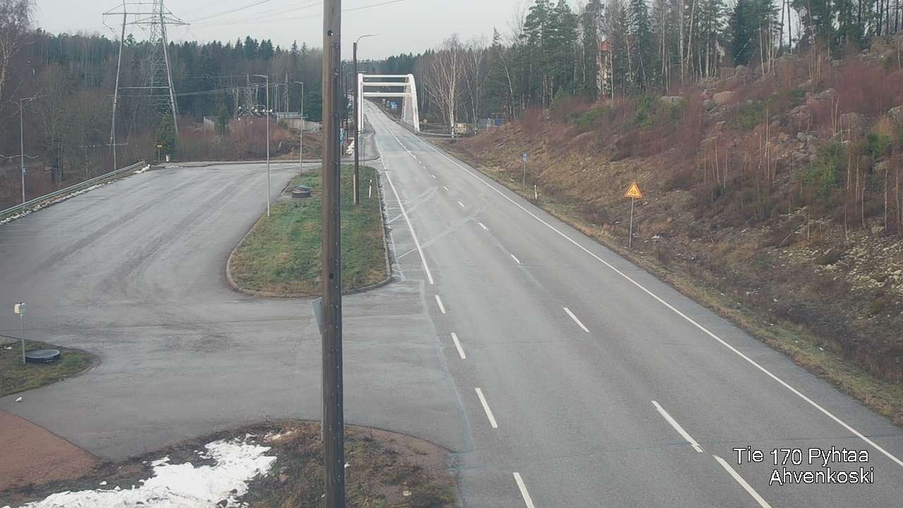 Weather Camera Image Väg 7 Abborrfors, Pyhtää, Kymenlaakso