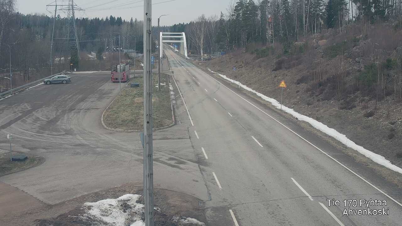 Weather Camera Image Väg 7 Abborrfors, Pyhtää, Kymenlaakso