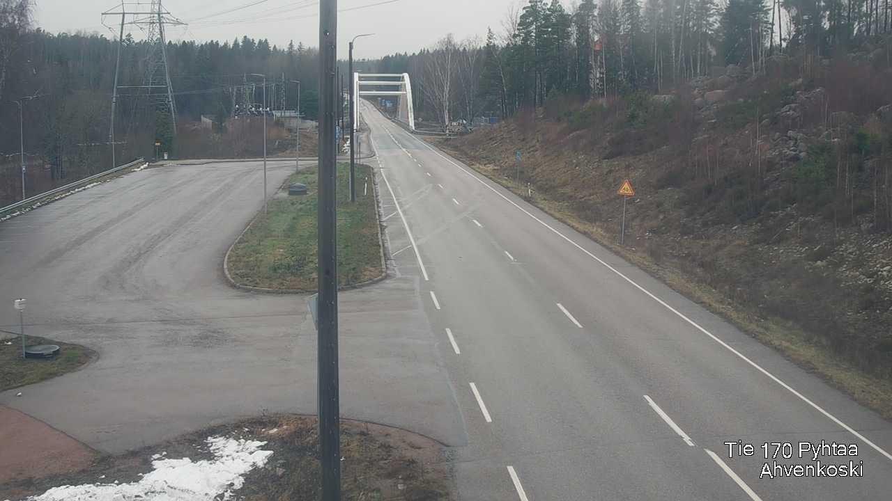 Weather Camera Image Väg 7 Abborrfors, Pyhtää, Kymenlaakso