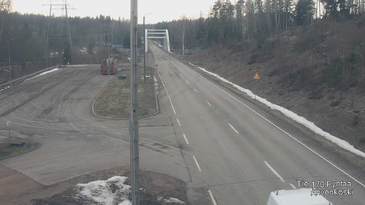Weather Camera Image Väg 7 Abborrfors, Pyhtää, Kymenlaakso