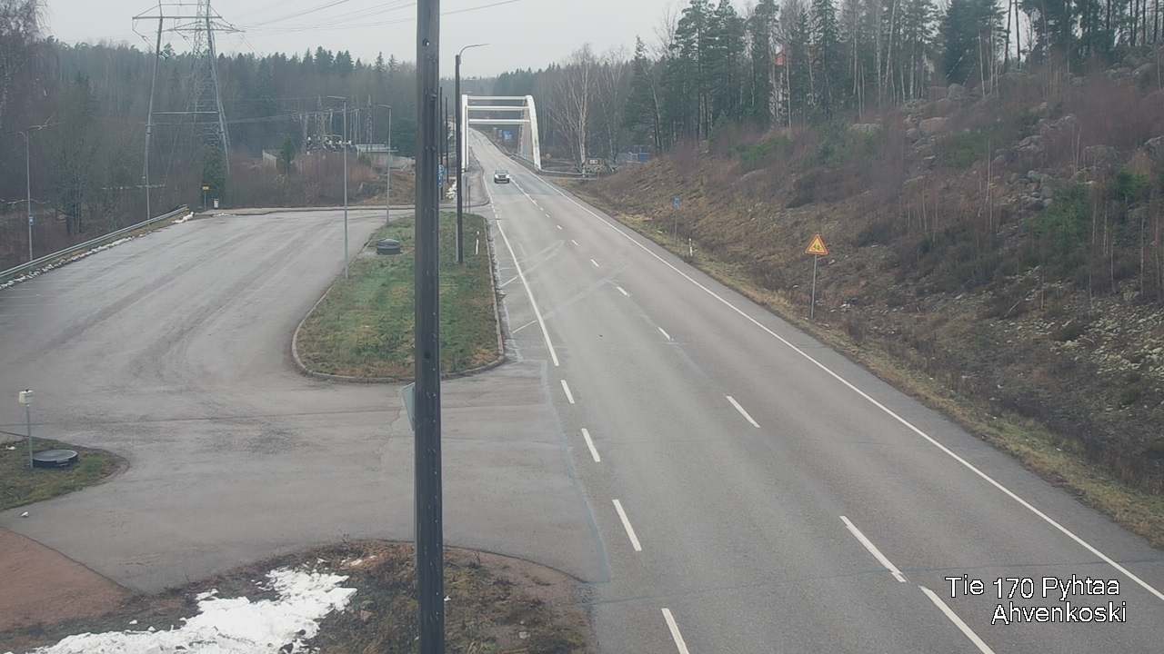 Weather Camera Image Väg 7 Abborrfors, Pyhtää, Kymenlaakso