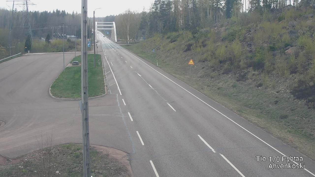 Weather Camera Image Väg 7 Abborrfors, Pyhtää, Kymenlaakso