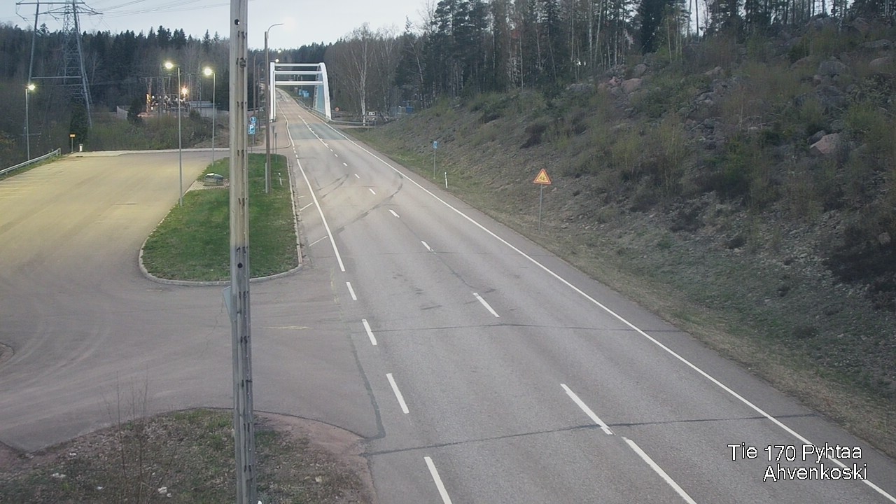 Weather Camera Image Väg 7 Abborrfors, Pyhtää, Kymenlaakso