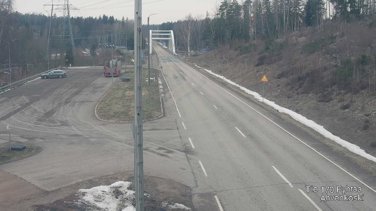 Weather Camera Image Väg 7 Abborrfors, Pyhtää, Kymenlaakso