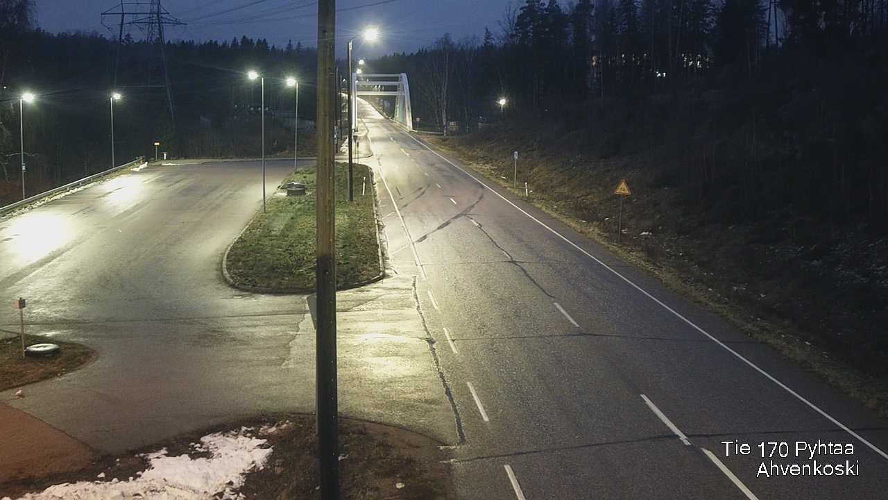 Weather Camera Image Väg 7 Abborrfors, Pyhtää, Kymenlaakso