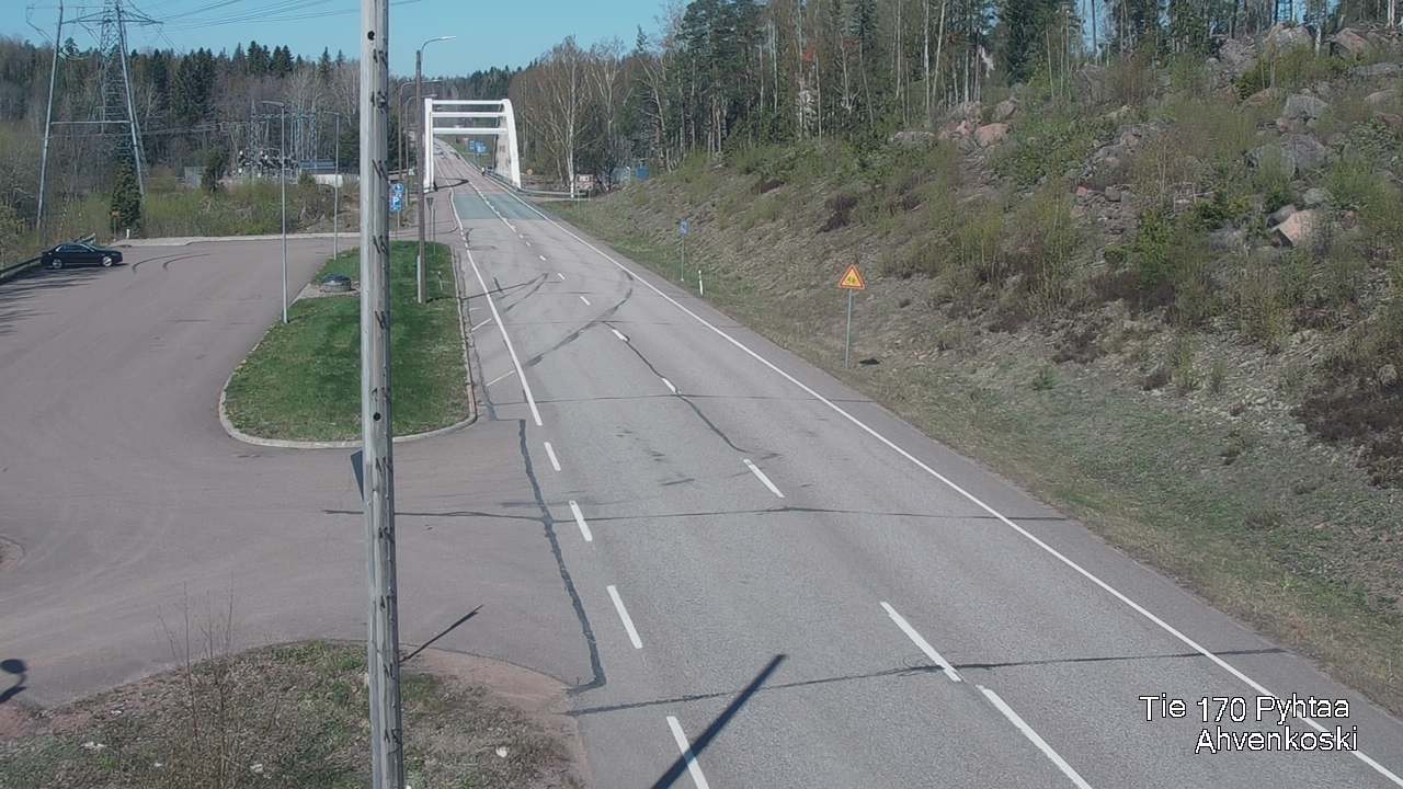 Weather Camera Image Väg 7 Abborrfors, Pyhtää, Kymenlaakso